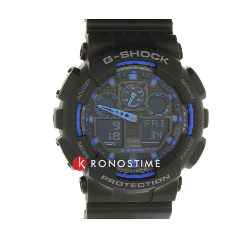 Фотография часов Casio G-Shock GA-100-1A2NDR (GA-100-1A2DR)_35